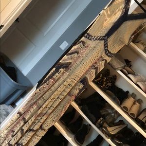 Free people net maxi dress✌🏼